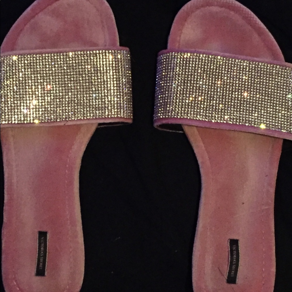 Vs pink sandals